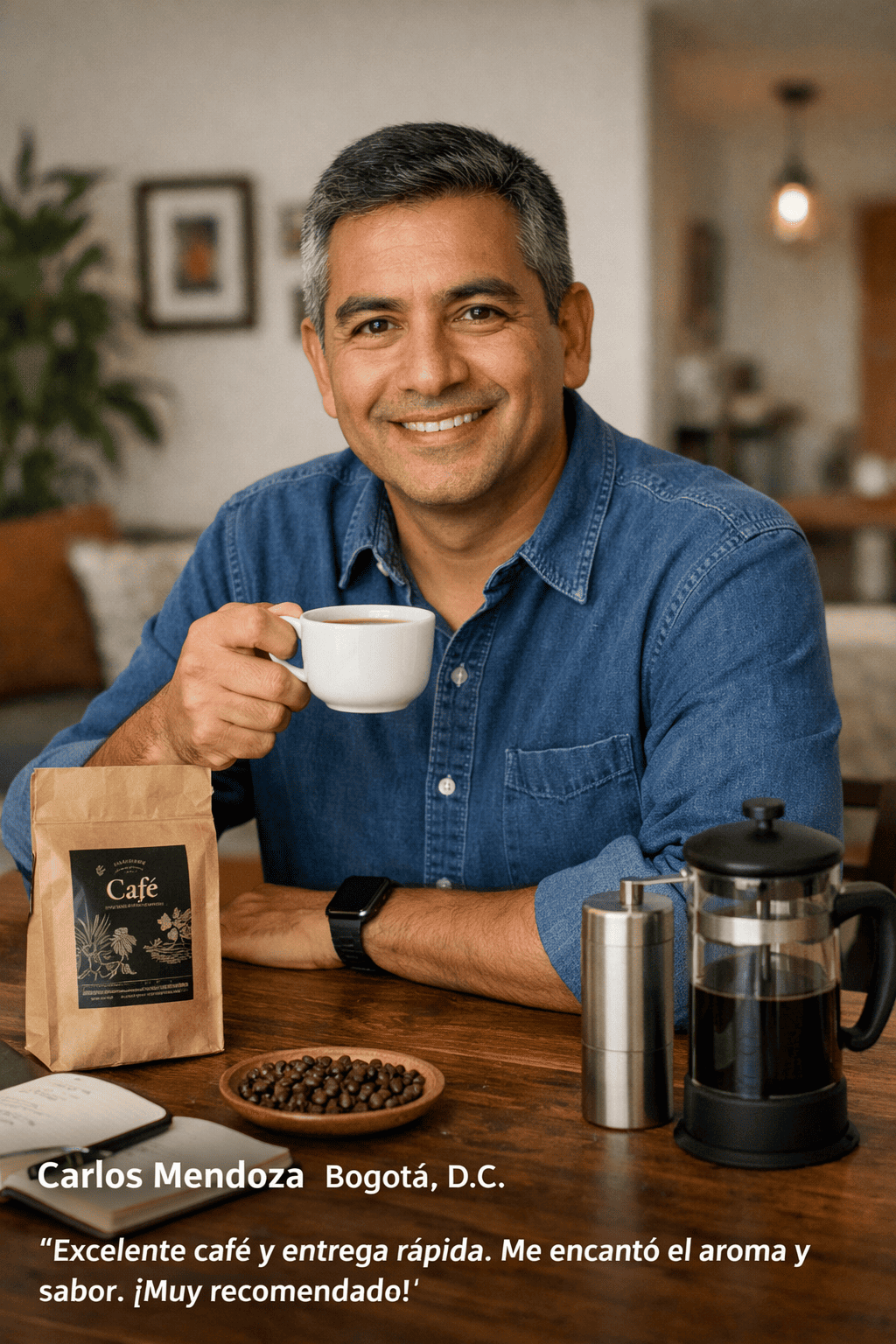 Carlos Mendoza - Cliente Satisfecho