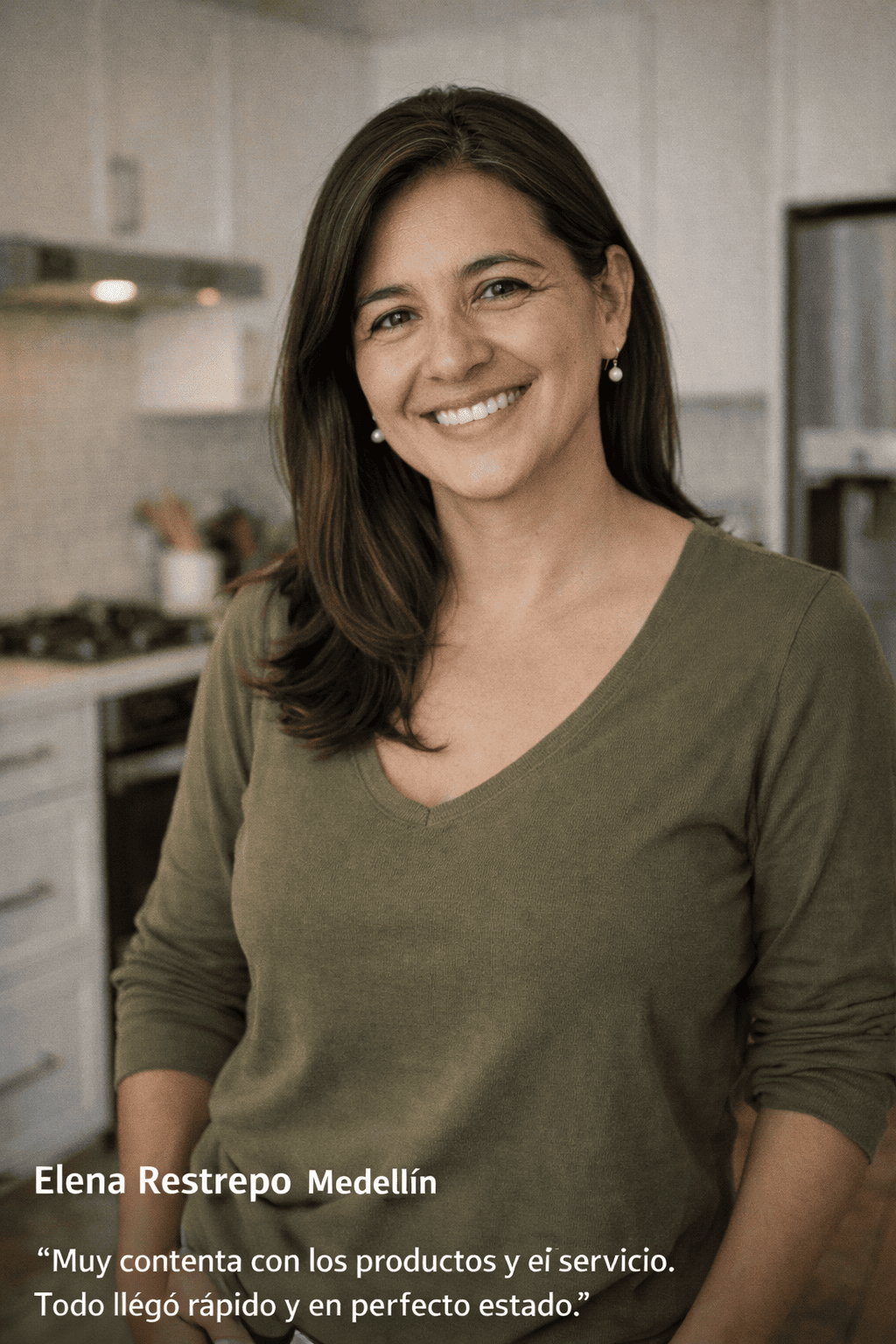 Elena Restrepo - Cliente Satisfecha